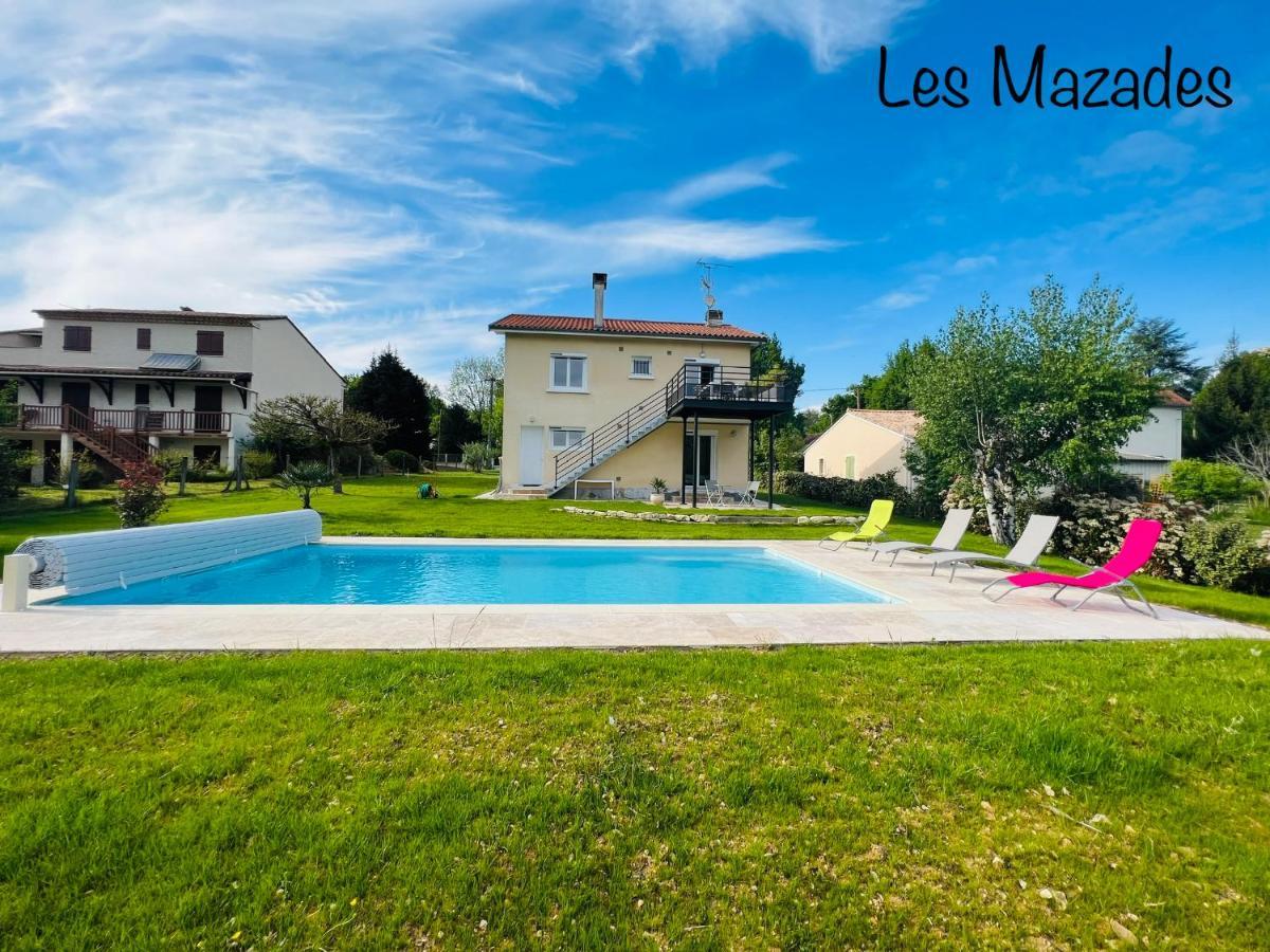 Les Mazades A 10 Min De Perigueux Avec Piscine Chauffee, Meuble De Tourisme Classe 3 Etoiles Annesse-et-Beaulieu Bagian luar foto